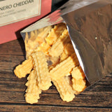 Hot Habanero Cheddar Cheese Straws